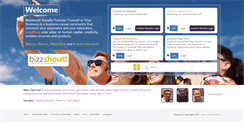 Desktop Screenshot of bizzshout.com